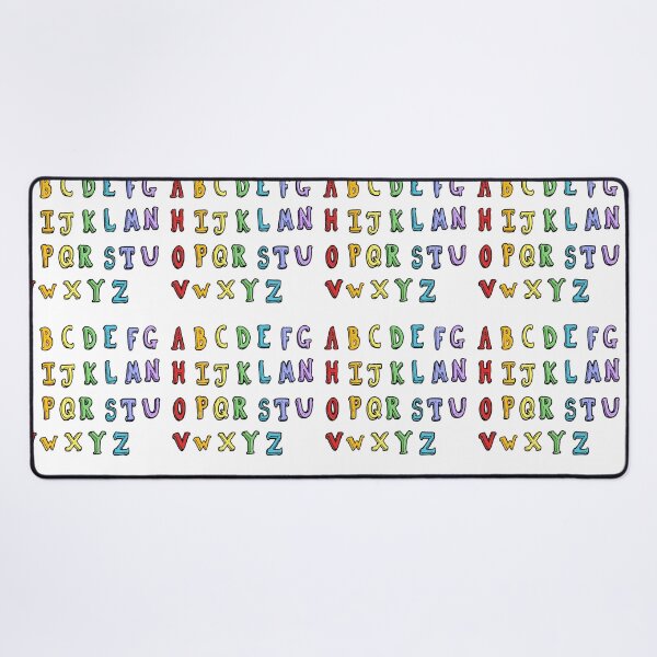 Item preview, Colorful A to Z alphabets designed and sold by Thepoeticwine.