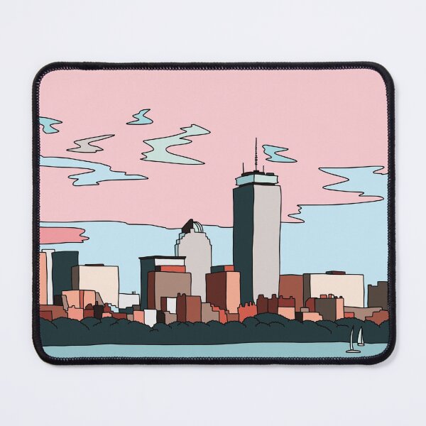 Item preview, Boston skyline by Elebea designed and sold by Sabrina Brugmann.