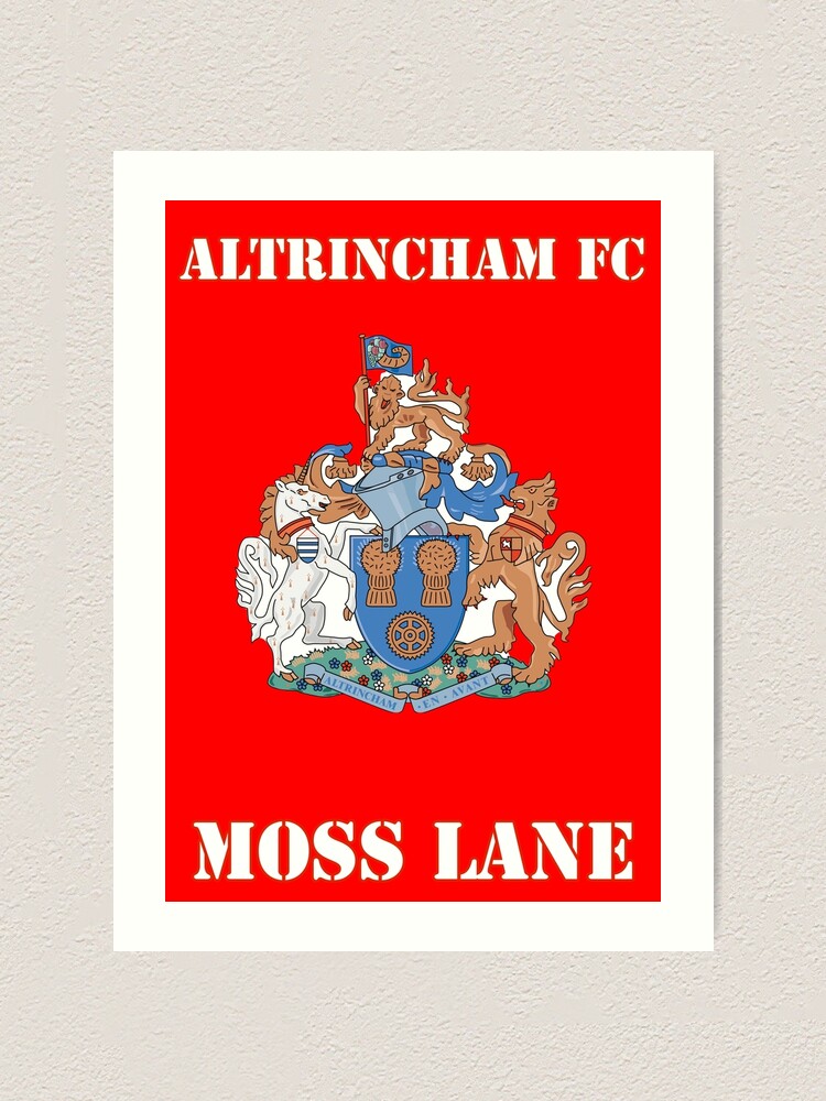 ALTRINCHAM FC Art Print for Sale by LilyChris