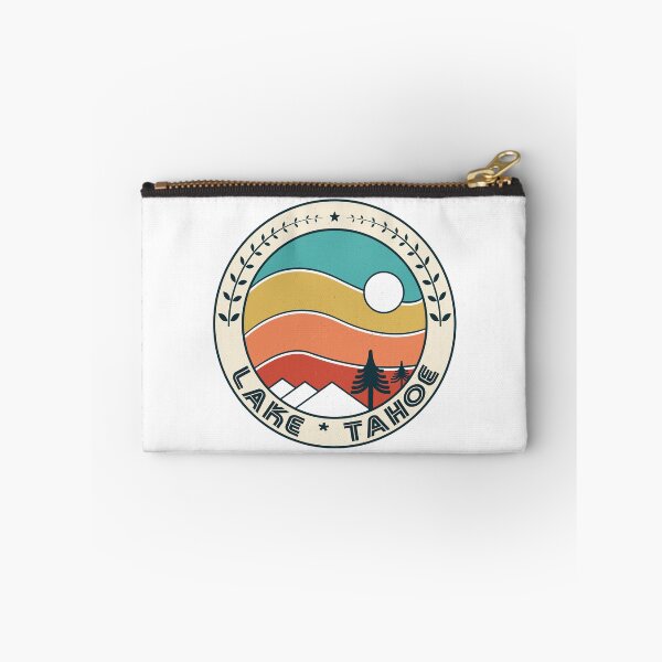 Item preview, Lake Tahoe Retro Vintage Sunset - Lake Tahoe Nevada California Mountain Souvenir Rainbow - Gift - Hometown - Hiking - Nature designed and sold by HappyTees Lab.