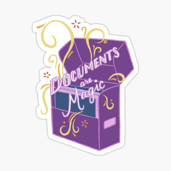 Item preview, Documents Are Magic designed and sold by emikifox.