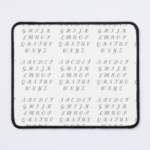 Item preview, Aesthetic A to Z alphabets designed and sold by Thepoeticwine.