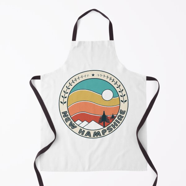 Item preview, New Hampshire Retro Vintage Sunset - New Hampshire Mountain Souvenir - Gift - Hometown - Hiking - Nature designed and sold by HappyTees Lab.