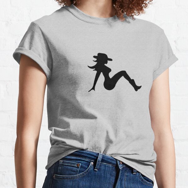 Cowgirl Mudflap Girl Classic T-Shirt