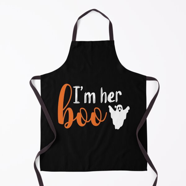 Item preview, I'm Her Boo | Orange and White Text Couples Halloween designed and sold by Estrytee.