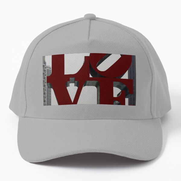 Love Philadelphia Sculpture Baseball Cap