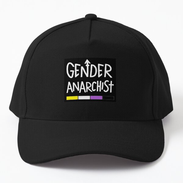 Aperçu de l'œuvre Fierté non binaire de l'anarchiste du genre créée et vendue par In Rainbows.