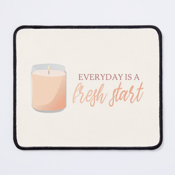 Item preview, Everyday is a fresh start - Scented Candle / Air Freshener designed and sold by TheMajesticGoat.