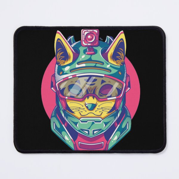 Item preview, Cyberpunk cat designed and sold by Rakos-Merch.