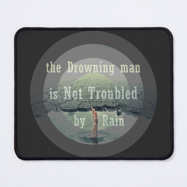 Item preview, the drawning man is not troubled by rain designed and sold by psychoshadow.