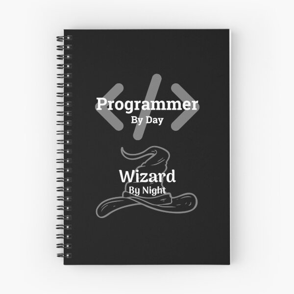 Item preview, Programmer By Day Wizard By Night designed and sold by ErthaxsWorkshop.