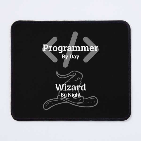 Item preview, Programmer By Day Wizard By Night designed and sold by ErthaxsWorkshop.