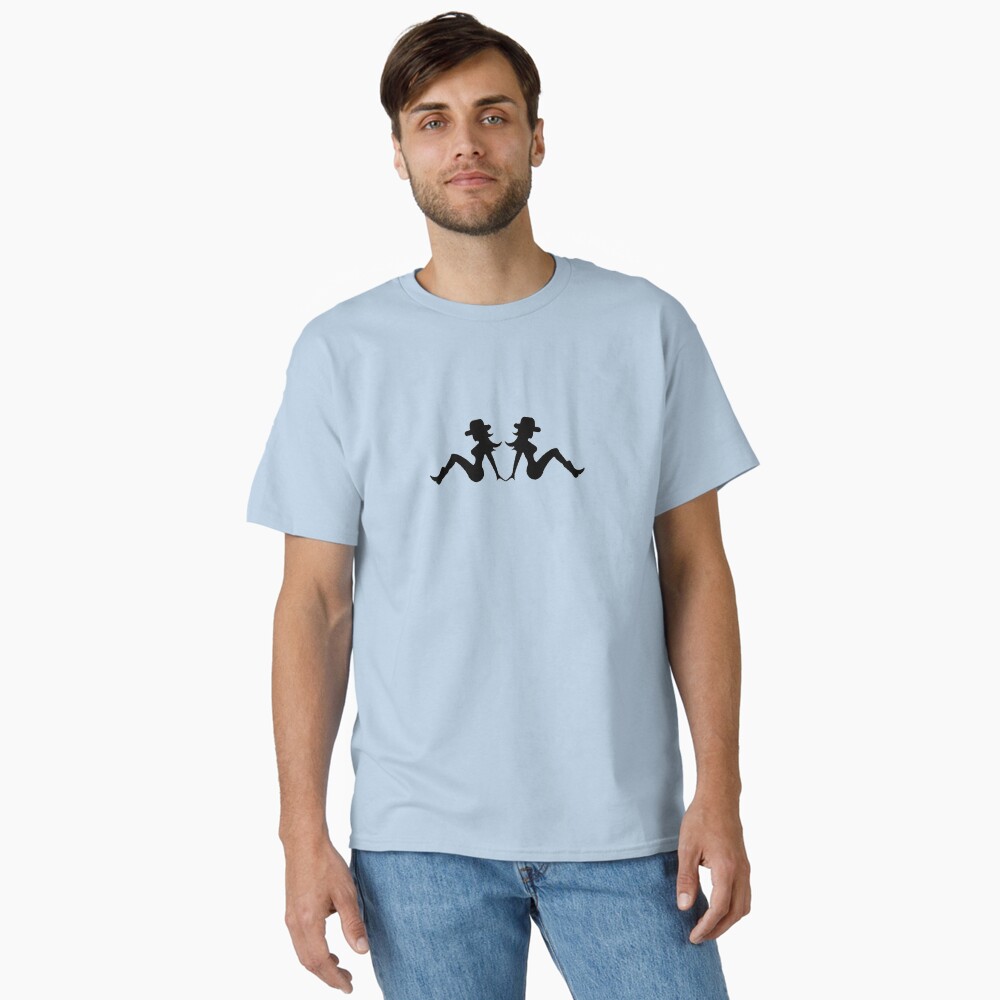 Cowgirl Mudflap Girls Sticker