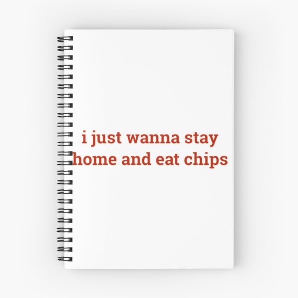 Item preview, stay home + eat chips designed and sold by EliapsJackson.