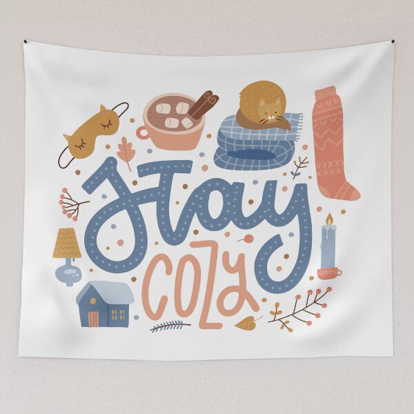 Item preview, Stay Cozy, Hygge Design, Cute Fall Autumn designed and sold by KWorldDesigns.