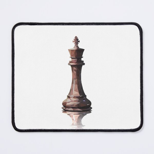 Item preview, Chess king piece. Low poly design. designed and sold by psychoshadow.