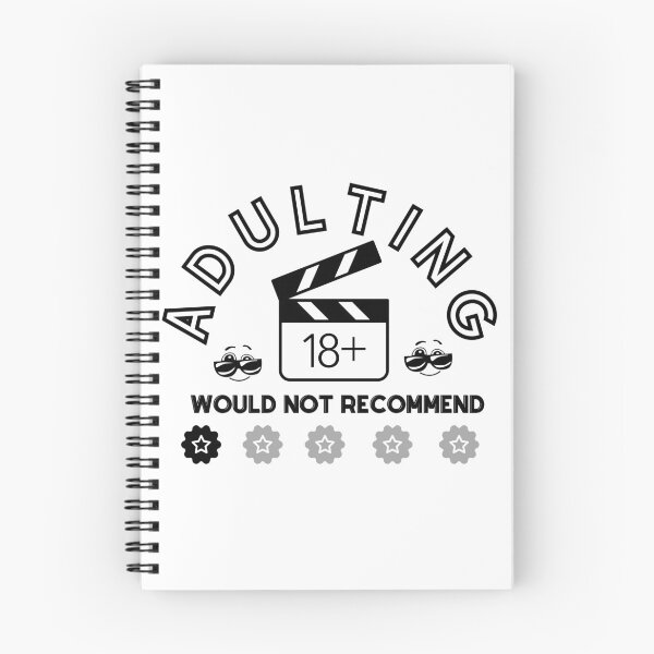 Item preview, Adulting Would Not Recommend Design designed and sold by LapuniStore.