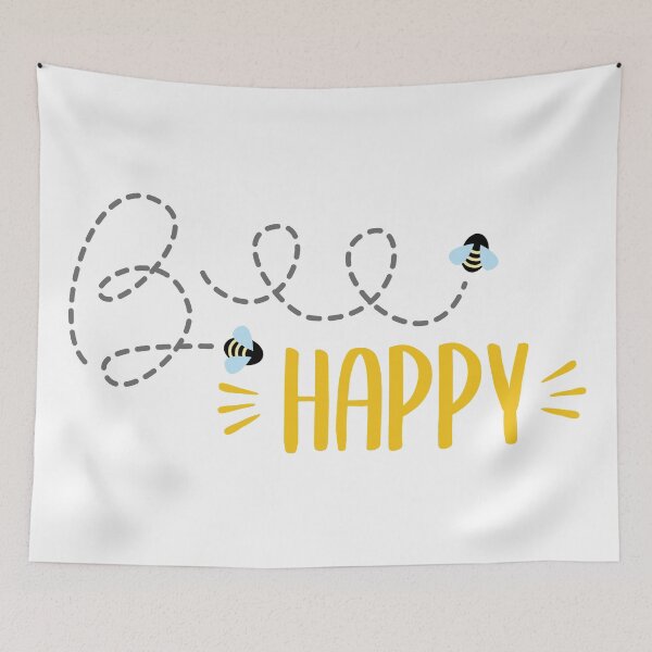 Item preview, Bee Happy designed and sold by MadRiddleDesign.