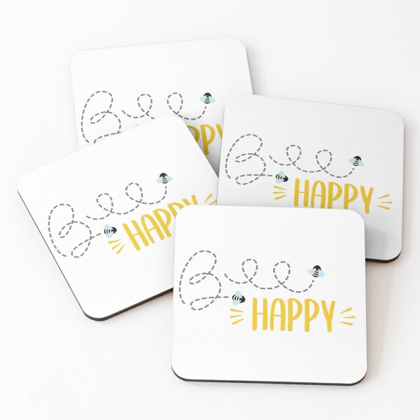 Item preview, Bee Happy designed and sold by MadRiddleDesign.