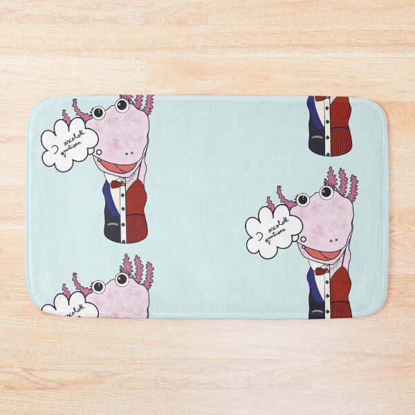 Item preview, Pink Funny Cartoon Axolotl Sock Puppet - I Axolotl Questions designed and sold by Reelippy.