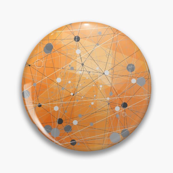 Item preview, Abstract orange background with gray dots designed and sold by RinaGArt.