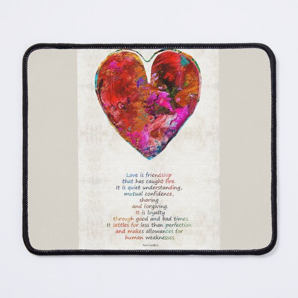 Item preview, Red Heart Art - Love Is - By Sharon Cummings designed and sold by Sharon Cummings Art.