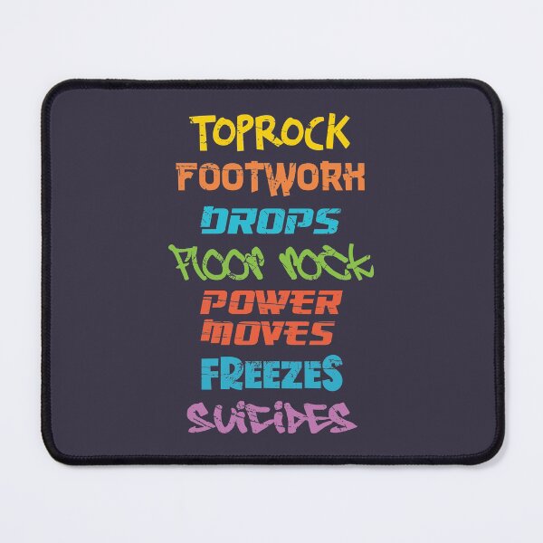 Item preview, Break Dancing Moves Dark Blue designed and sold by VicEllisArt.