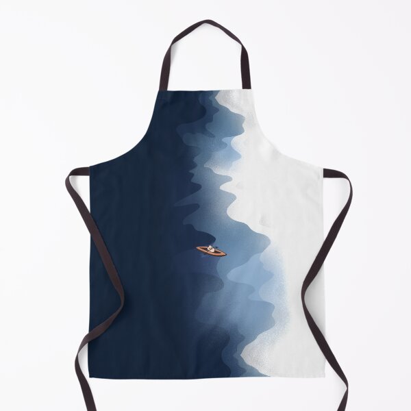 Item preview, Guy in Little boat swimming in mysterious Alaska river designed and sold by HumboldSoul.