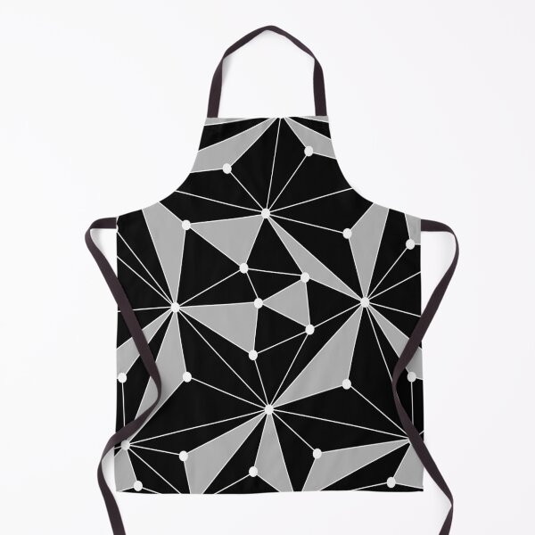 Item preview, Abstract geometric pattern - gray, black and white. designed and sold by K.S ART.
