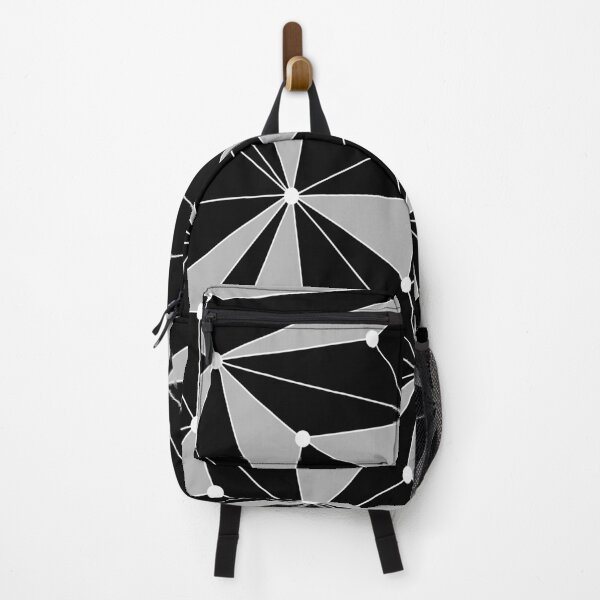 Item preview, Abstract geometric pattern - gray, black and white. designed and sold by K.S ART.
