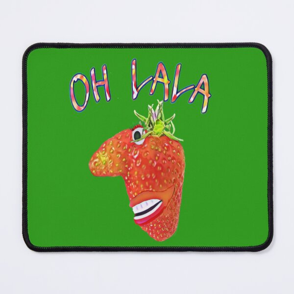 Item preview, Oh lala - funny strawberry - photo edit with lettering designed and sold by kikidu21.