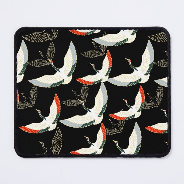 Item preview, Golden Japanese Cranes Pattern designed and sold by Hot From Oven.