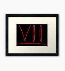 7 Samurai! Gerahmtes Wandbild
