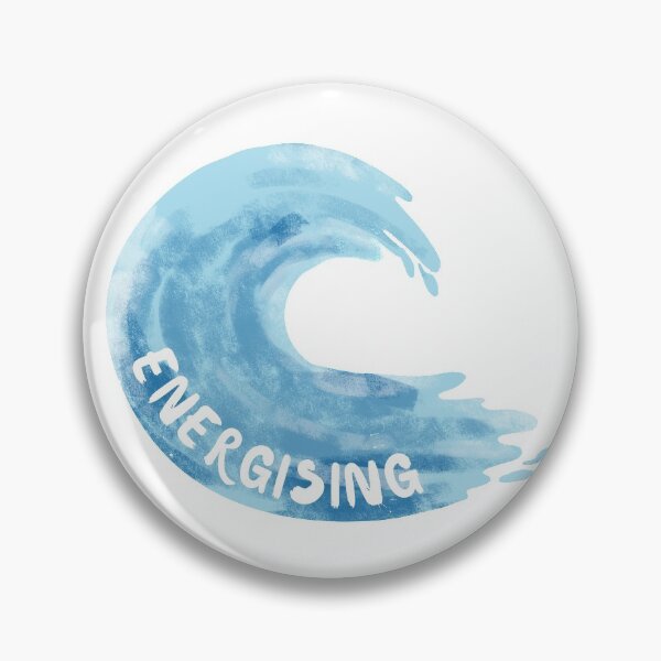 Item preview, Energising water splash wave swimming lover design designed and sold by Wildflow Creations.