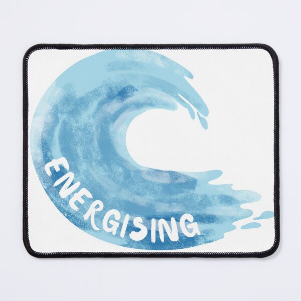 Item preview, Energising water splash wave swimming lover design designed and sold by Wildflow Creations.