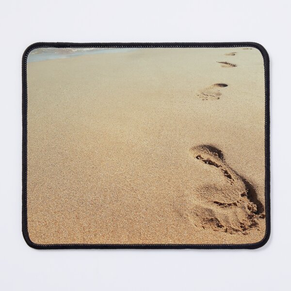 Item preview, footprints on the sea shore designed and sold by psychoshadow.