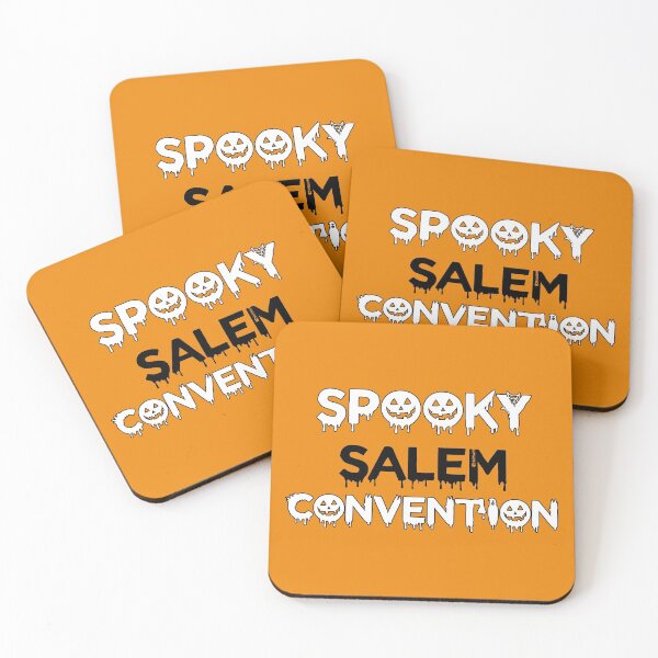 Item preview, Spooky Vibes Salem Convention Pumpkin Halloween Letters  designed and sold by catchyology.