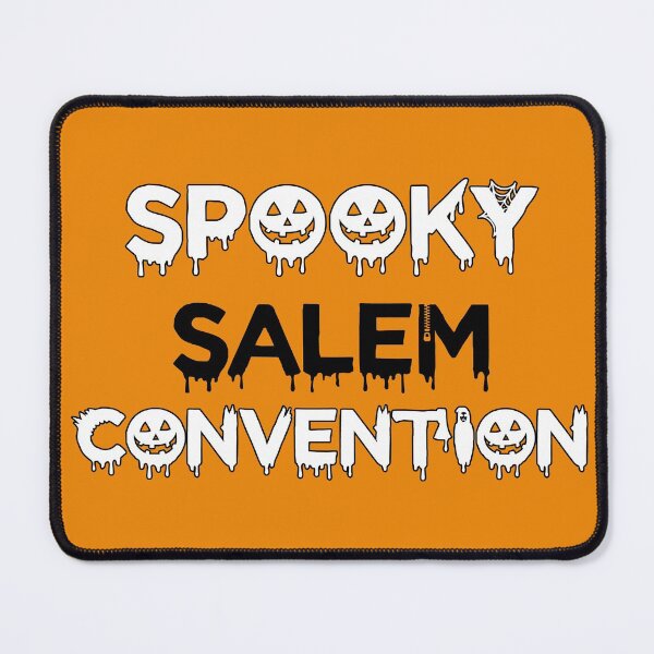 Item preview, Spooky Vibes Salem Convention Pumpkin Halloween Letters designed and sold by catchyology.