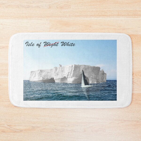 Item preview, Isle of Wight (white) designed and sold by TerenceLacey.