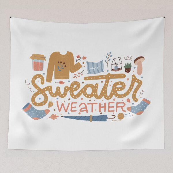 Item preview, Sweater Weather, Stay Cozy, Hygge Design, Cute Fall Autumn designed and sold by KWorldDesigns.