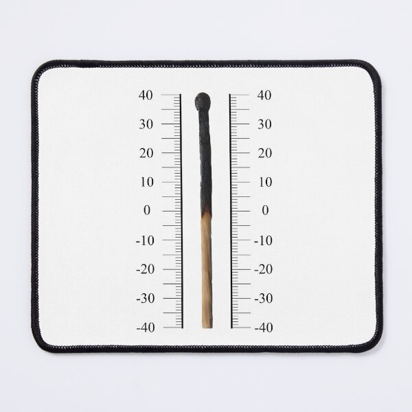 Item preview, matchstick thermometer designed and sold by psychoshadow.
