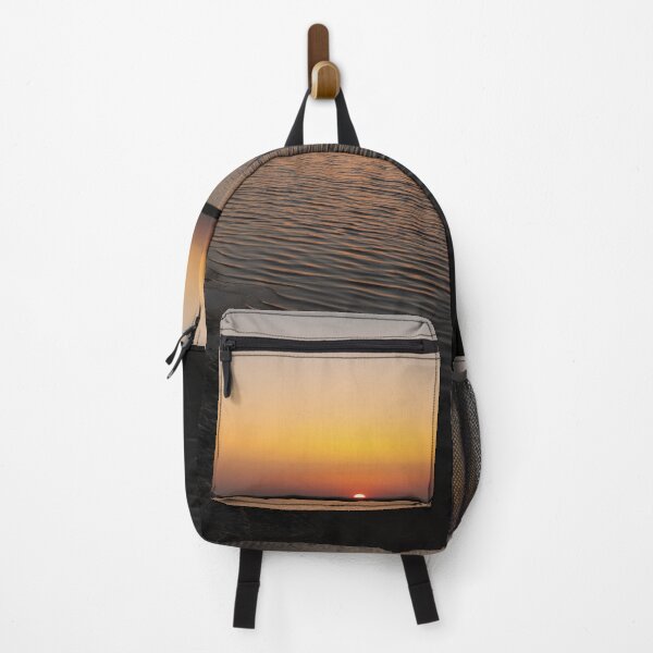 Item preview, The sunsets in Kuwait after heavy rains and ponds of water. designed and sold by Infinite Feeling Shop.