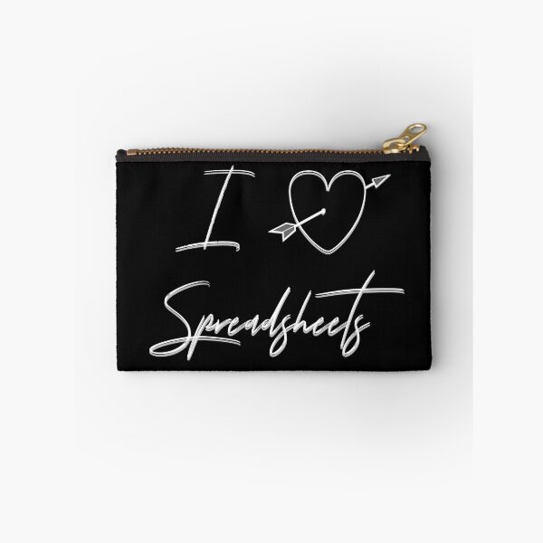 Item preview, I Love Spreadsheets designed and sold by EdgyDesignForU.