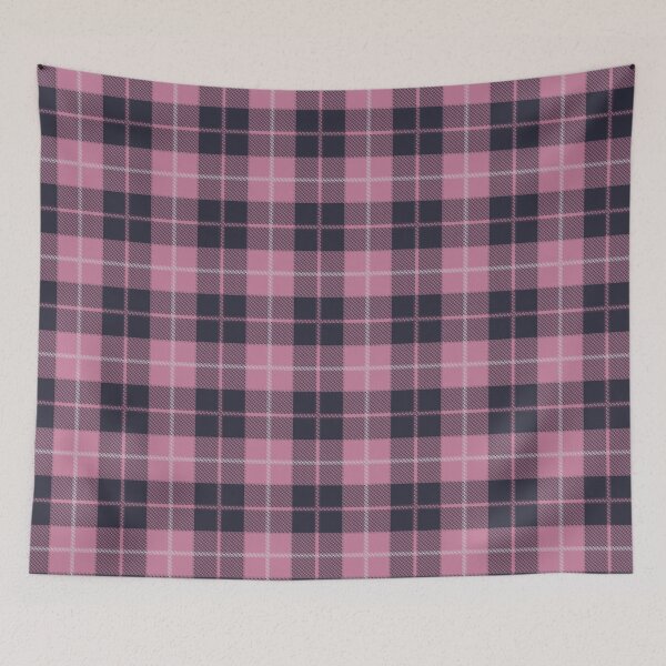 Item preview, Pink Tartan Gingham Pattern designed and sold by thesnowwhyte.
