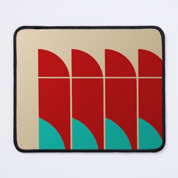Item preview, Bauhaus - Retro / Art Deco architecture discipline from Berlin, Germany - Available in posters, etc - Red Pillars designed and sold by crazycollective.