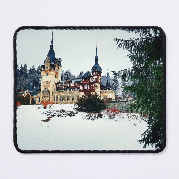 Item preview, Peles Castle winter designed and sold by psychoshadow.