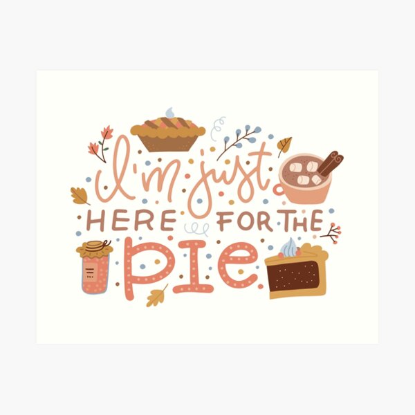 Item preview, Pumpkin Pie Sweater Weather, Stay Cozy, Hygge Design, Cute Fall Autumn designed and sold by KWorldDesigns.
