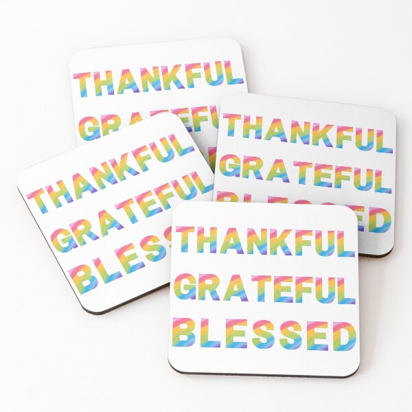 Item preview, thankful grateful blessed designed and sold by Tremendo.