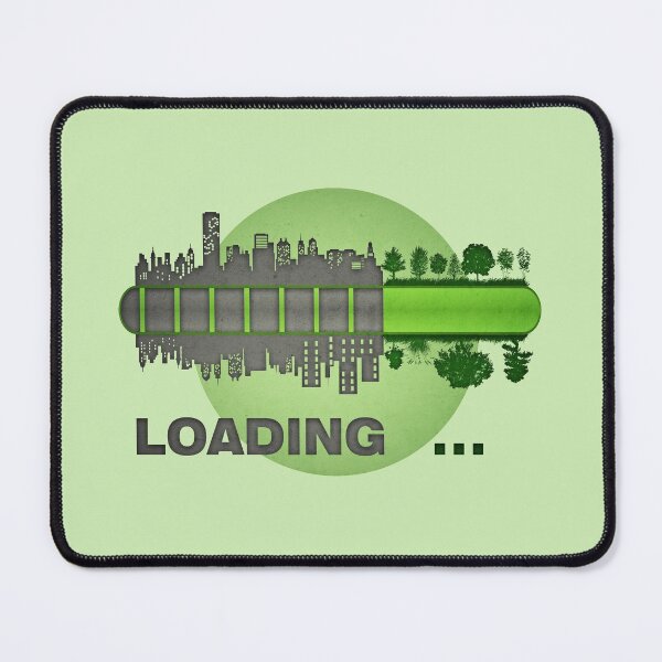 Item preview, Loading bar, Urbanization and pollution concept designed and sold by psychoshadow.