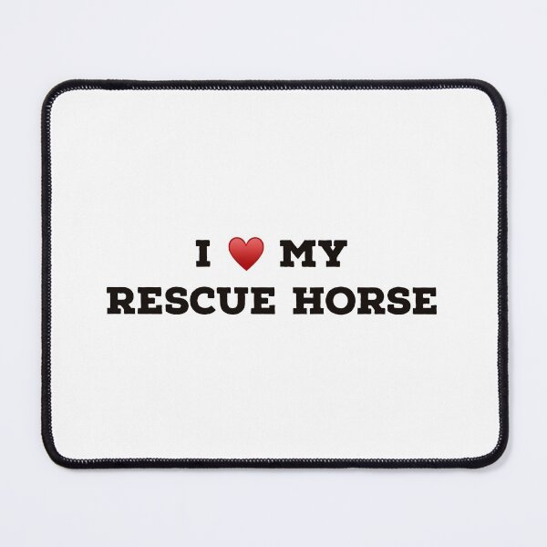 Item preview, I Love My Rescue Horse designed and sold by Yviemakes.